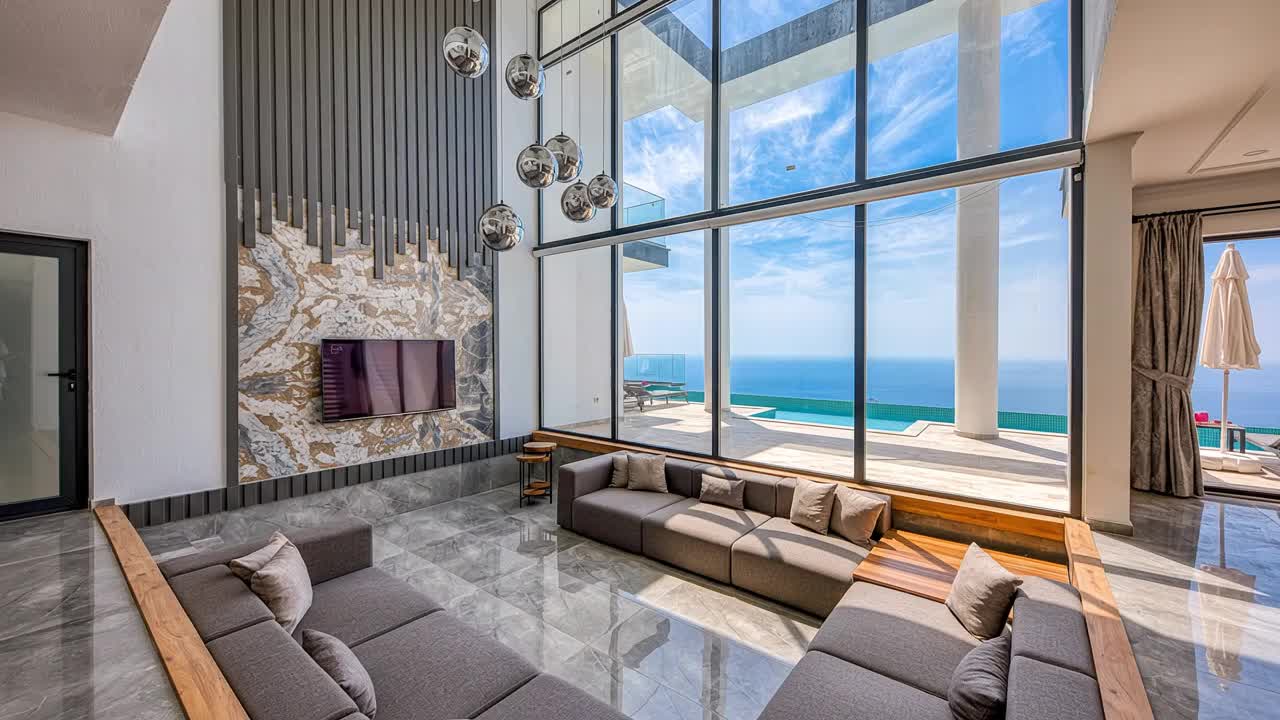 Living room input still used to generate the Mediterranean Villa concept film